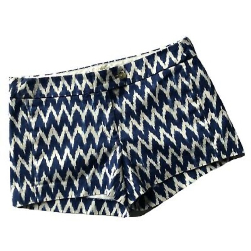 J.Crew summer shorts blue & white and never worn!